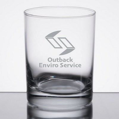 Laser Engraved Libbey® 918CD Heavy Base 13.5 oz. Rocks / Double Old Fashioned Glass